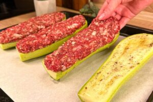 Cuketové mleté s výbornou chuťou.