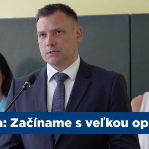 Taraba: Začíname s veľkou opravou!