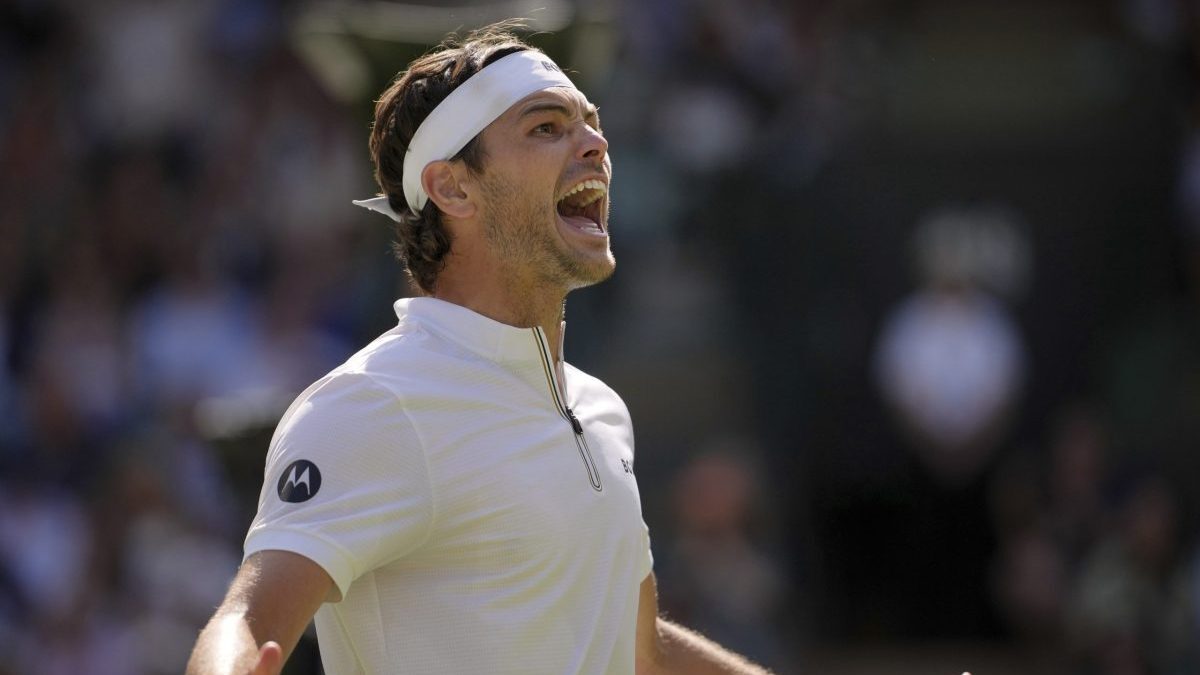 Taylor Fritz postúpil do semifinále Wimbledonu.