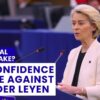 Európsky parlament diskutuje o návrhu na vyslovenie nedôvery Ursule von der Leye...