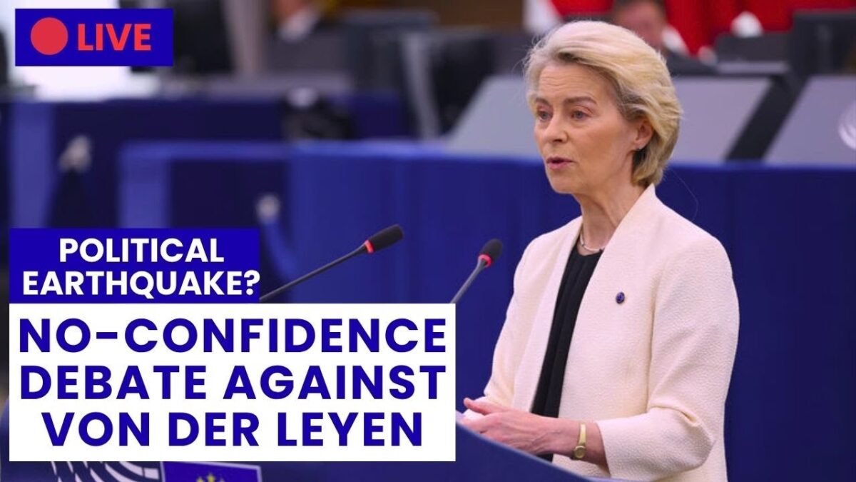 Európsky parlament diskutuje o návrhu na vyslovenie nedôvery Ursule von der Leyenovej