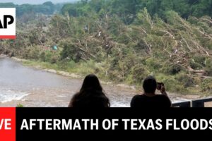 Po následkoch bleskových povodní v Texase