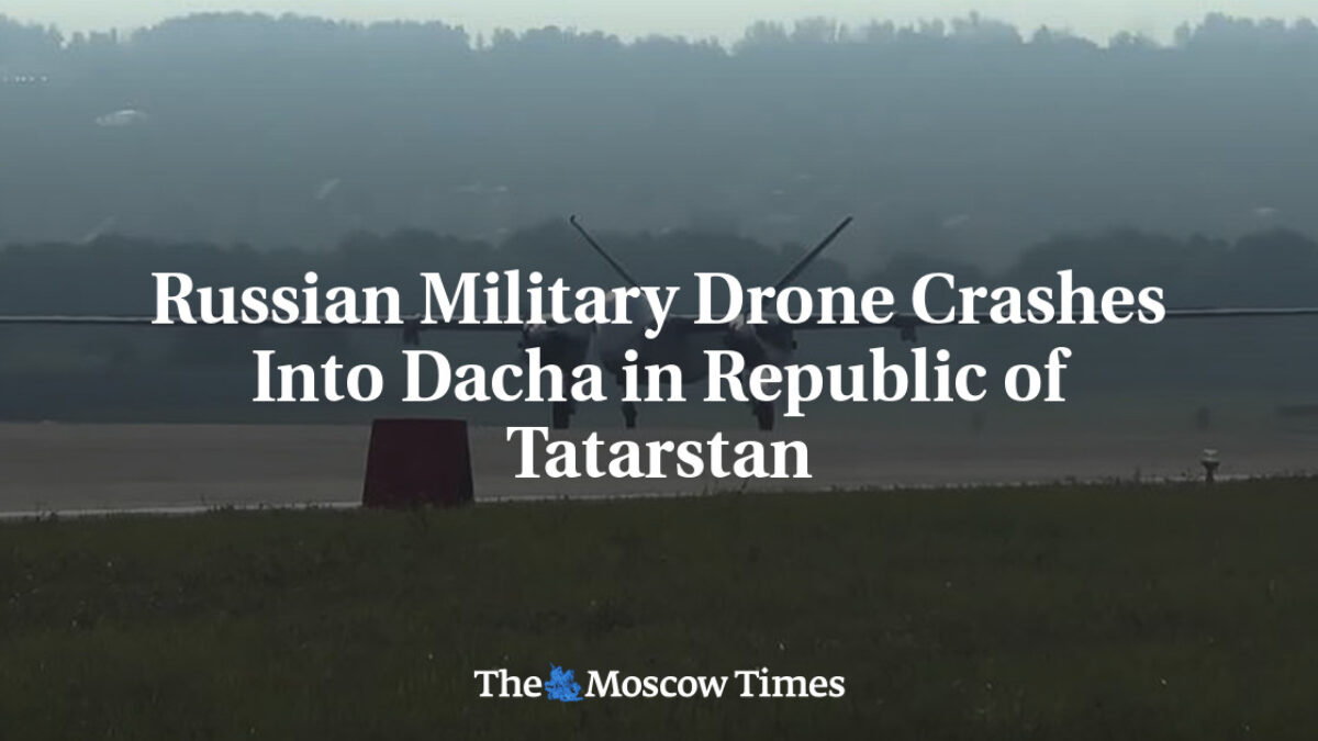 Ruská federácia: Ruský vojenský dron havaroval v dači v republike Tatarstan