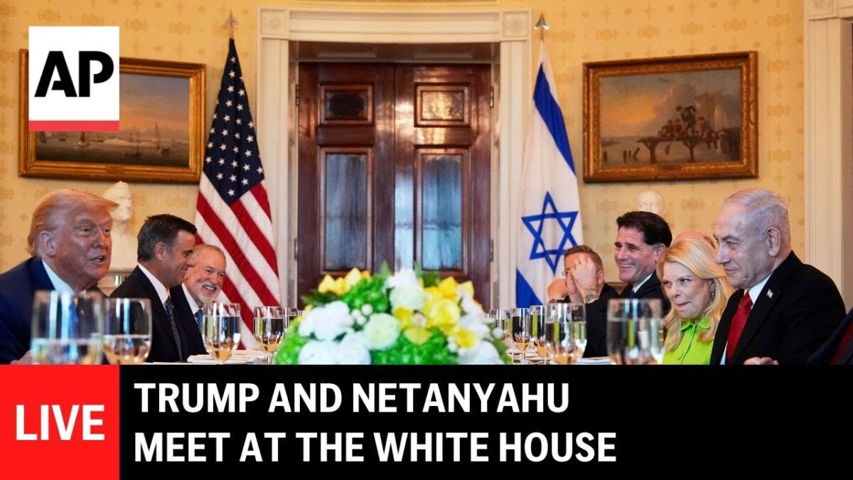 Trump a Netanjahu sa stretli v Bielom dome