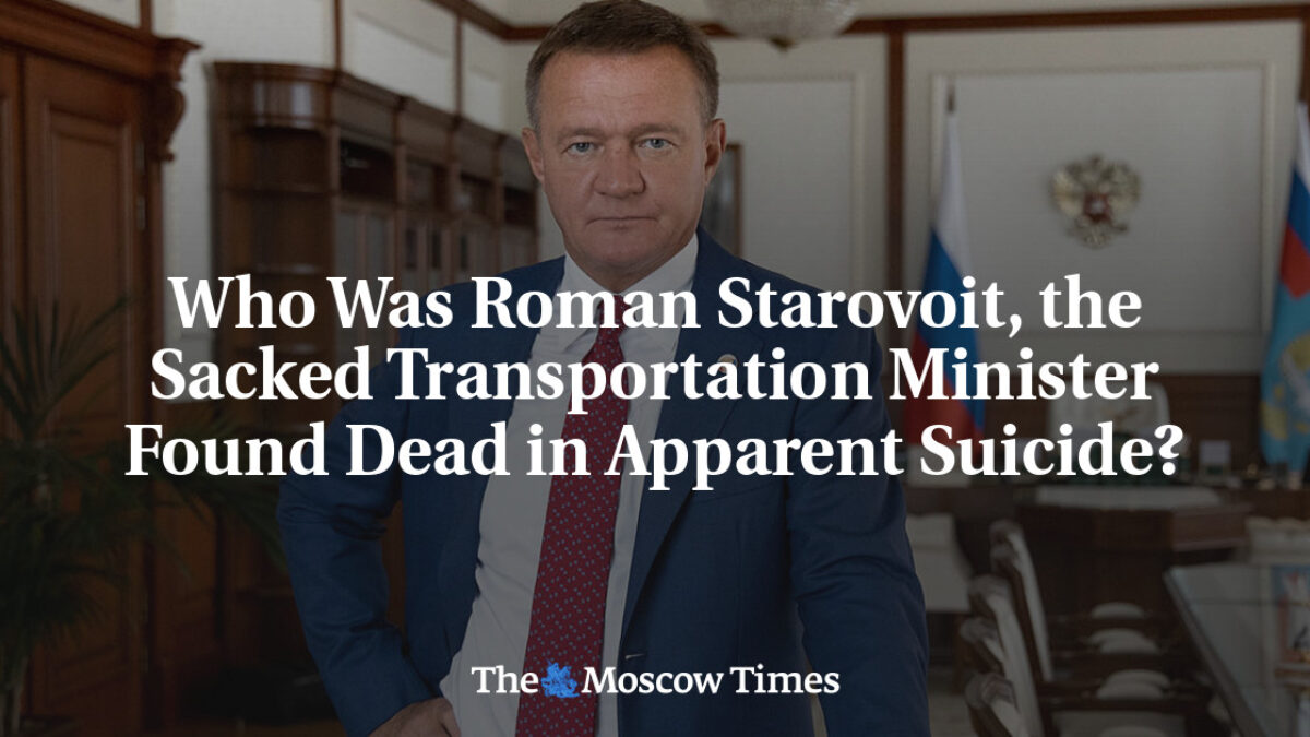 Rusko: Kto bol Roman Starovoit, prepustený minister dopravy, ktorého našli mŕtveho?