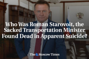 Rusko: Kto bol Roman Starovoit, prepustený minister dopravy, ktorého našli mŕtve...