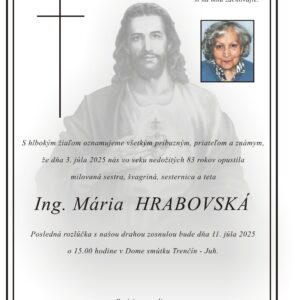 Mesto Trenčín: Mária Hrabovská