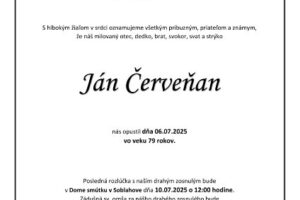 Mesto Trenčín: Ján Červeňan