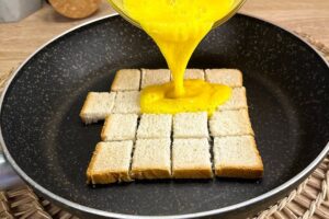 Rýchly pizza chlebíček na raňajky za 5 minút