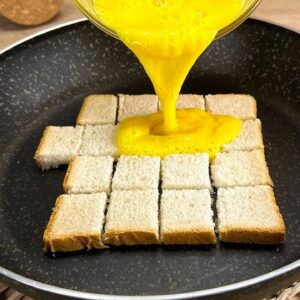 Rýchly pizza chlebíček na raňajky za 5 minút