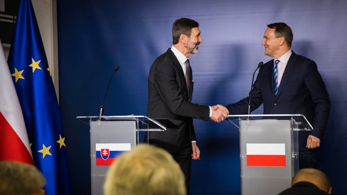 Tlačová konferencia ministrov zahraničných vecí Slovenska a Poľska