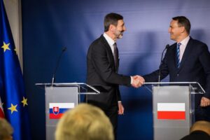 Tlačová konferencia ministrov zahraničných vecí Slovenska a Poľska