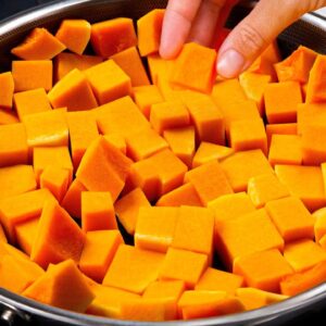 Zdravé a výborne chutiace nové spracovanie maslovej tekvice s málo surovinami!