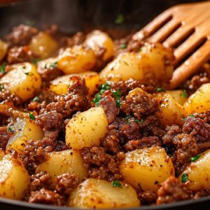 Ľahký hovädzí guláš so zemiakmi