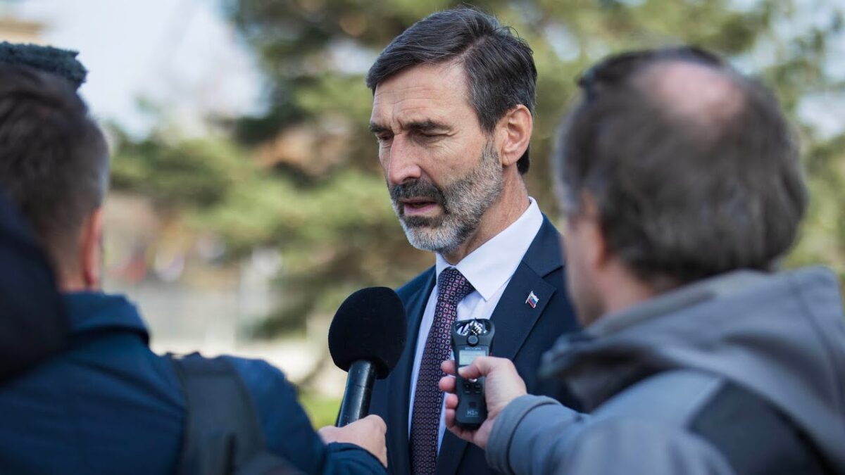 Tlačový brífing ministra Juraja Blanára na pracovnej ceste v Holandsku #2