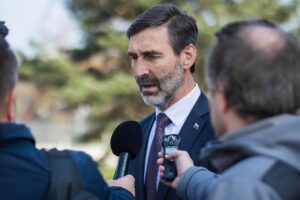 Tlačový brífing ministra Juraja Blanára na pracovnej ceste v Holandsku #2