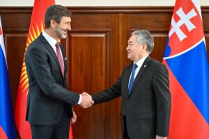 Tlačová konferencia ministrov zahraničných vecí Slovenska a Kirgizska