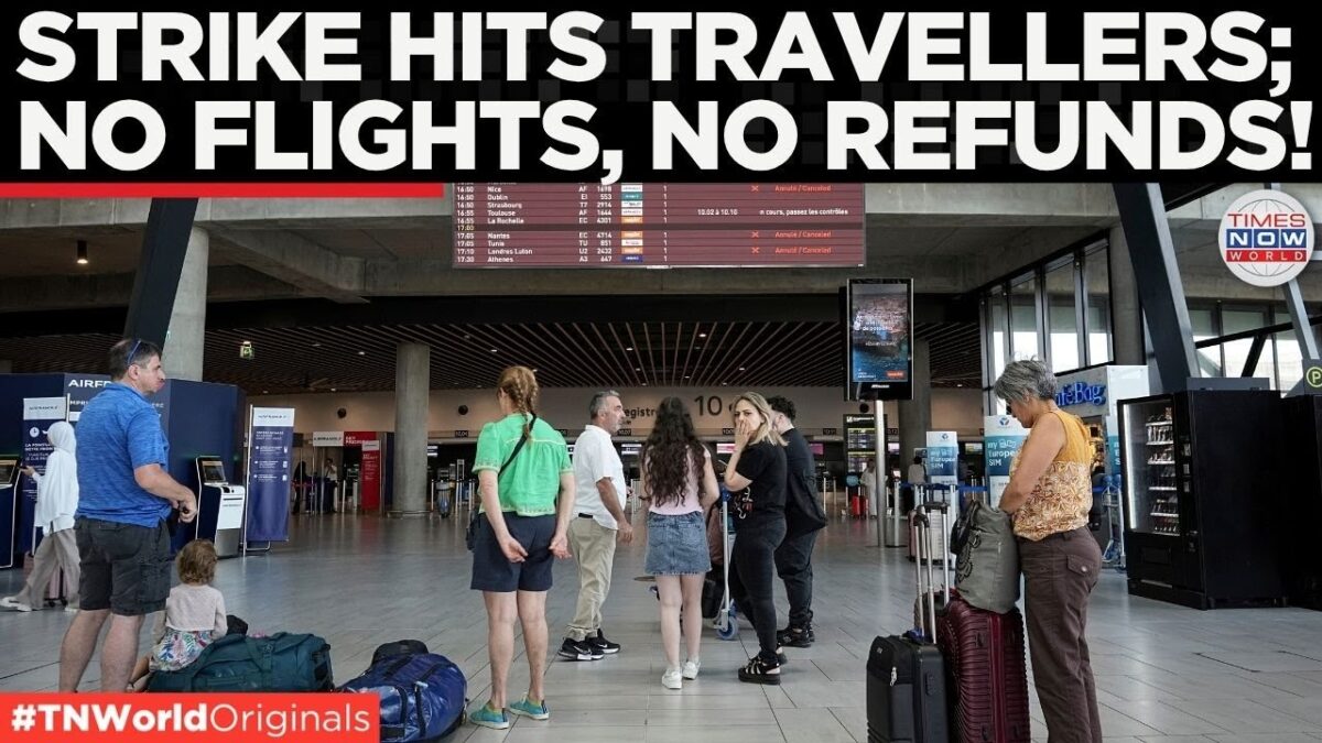 „Žiadne vrátenie peňazí, iba chaos!“: Štrajk francúzskych dispečerov letovej prevádzky sa pre cestujúcich zmenil na nočnú moru