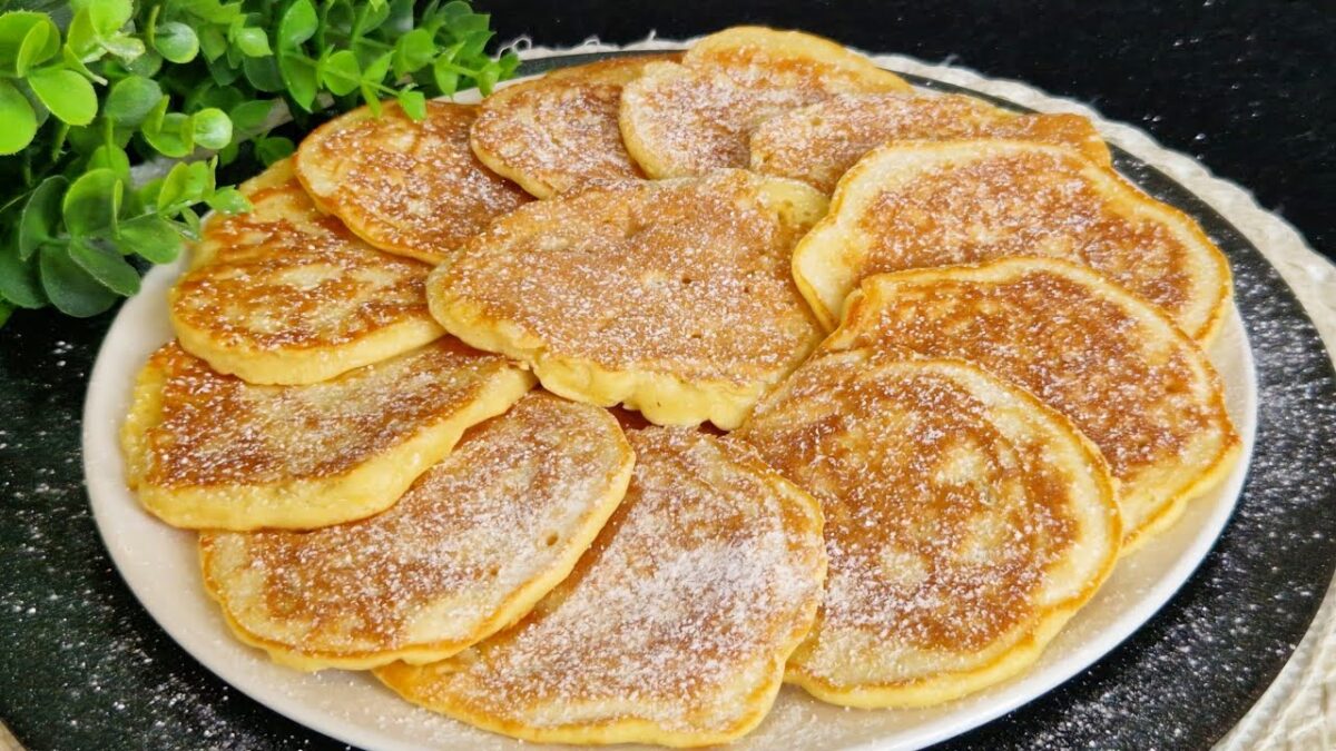 Jednoduchý recept z jablka, vajec a múky za 10 minút.