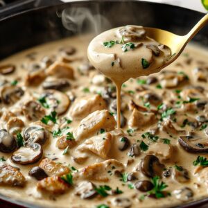 Varené kura s hubovou omáčkou – obľúbené jedlo mojej rodiny