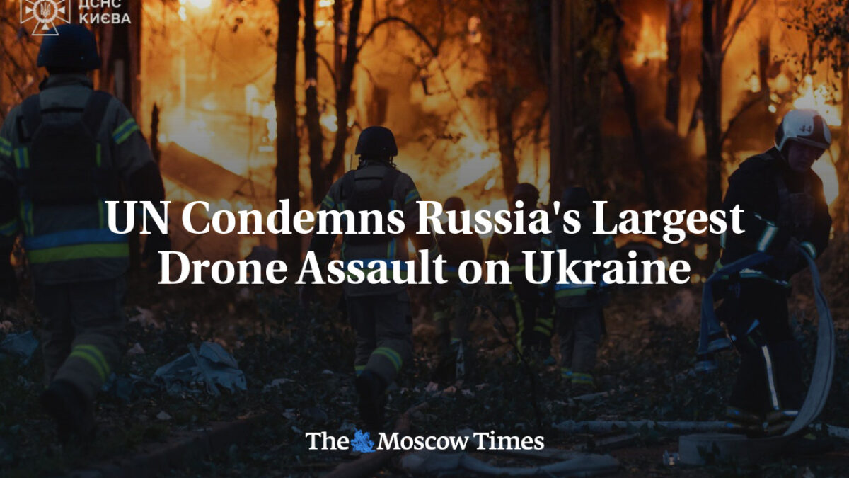 Ukrajina: OSN odsudzuje najväčší útok Ruska na Ukrajinu pomocou dronov