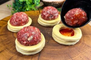 Originálna večera vyrobená z Puff cukru