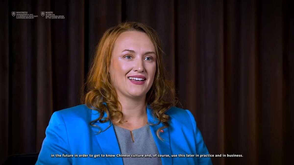 Čína – ekonomická diplomatka SR Lucia Škvareninová