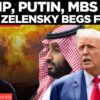 Putin, Trump, MBS: Tmaivá os sa tvorí, zatiaľ čo Zelenskyj žiadaj protivzdušnú o...