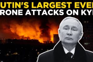 Najväčší raketový útok Ruska na Ukrajinu: Moskva vypustila 550 dronov na Kyjev