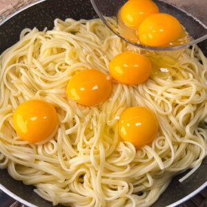 Stačí pridať vajcia do cestovín a budete ohromení!