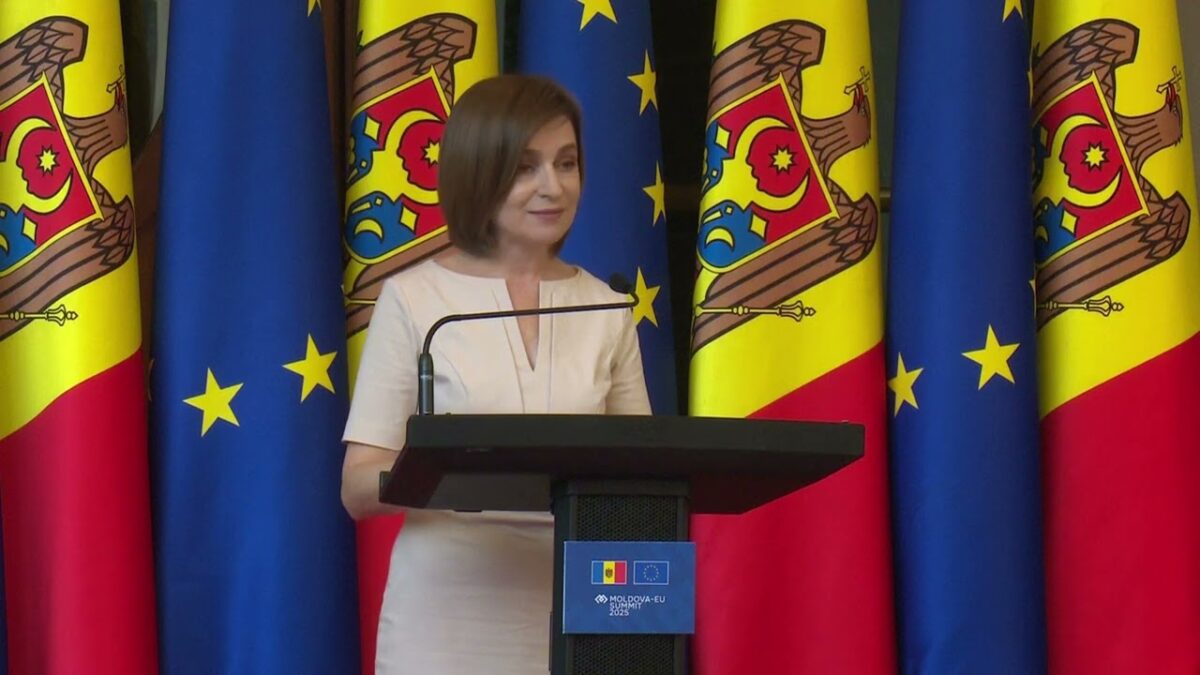 Zo sna o realite: Maia Sandu vyhlasuje, že Moldavsko je pripravené na plné členstvo v EÚ