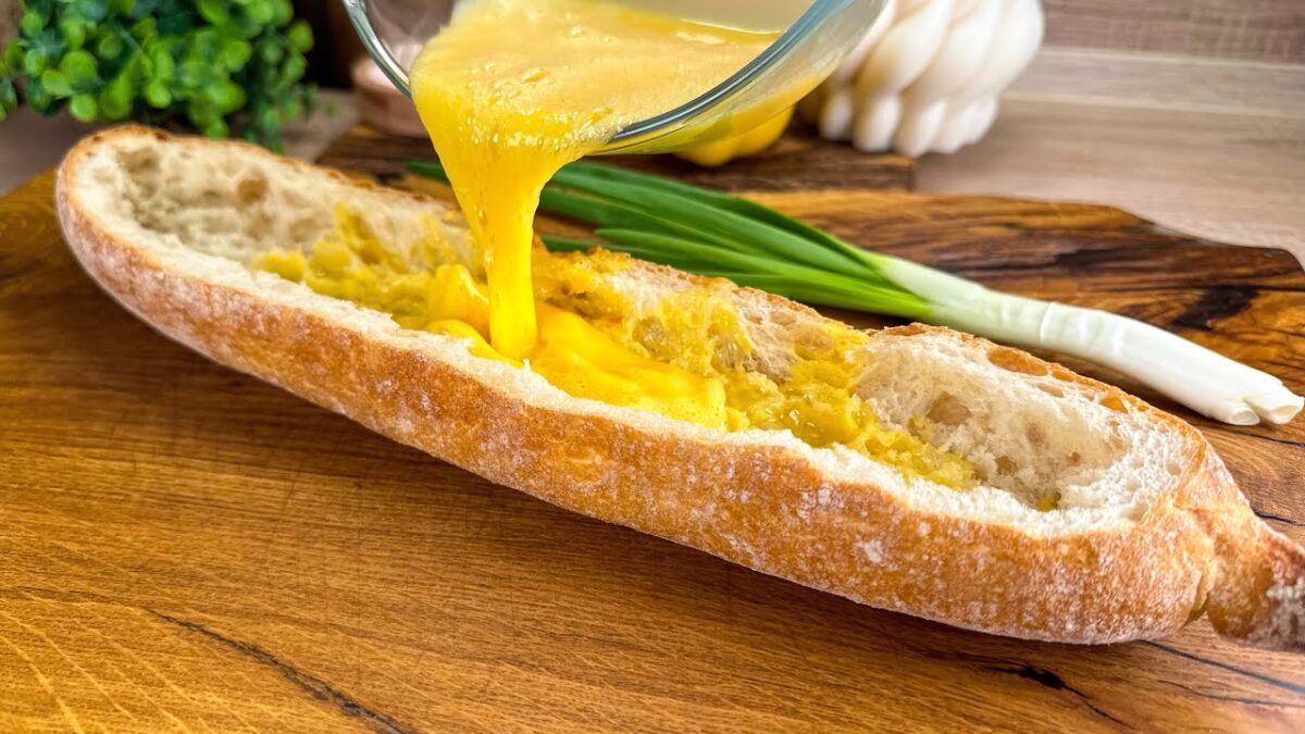 Ak chcem niečo výnimočné, varím to! Nový recept na bagetu s náplňou!