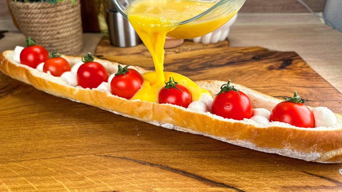 Nikdy som nejedol takú lahodnú bagetu!