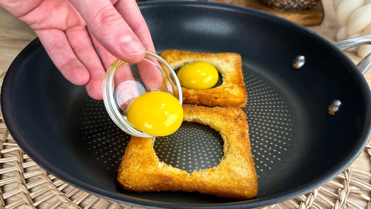 Brilantný spôsob, ako pripraviť vajcia na raňajky!