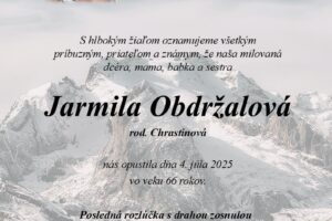 Mesto Trenčín: Jarmila Obdržalová