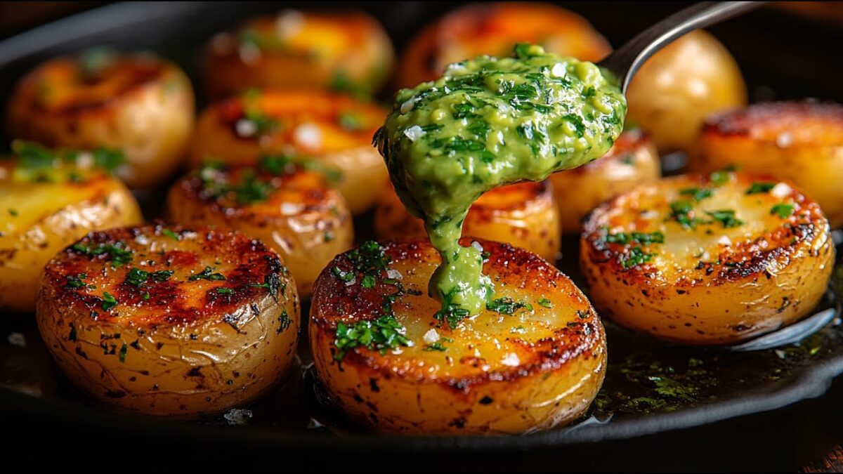 Nikdy ste nemali také chrumkavé pečené zemiaky. S krémovou avokádovou omáčkou!