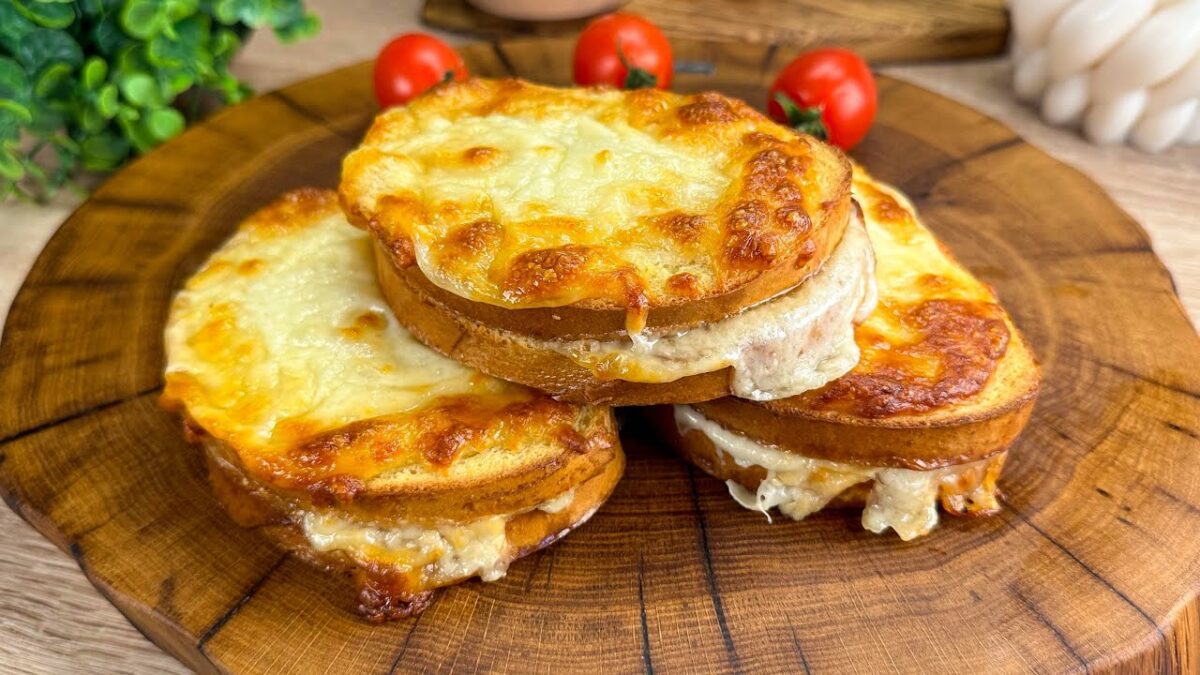 Úžasný recept na horúce sendviče podľa receptu mojej sestry z Ameriky.