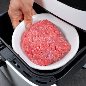 Mleté mäso + air fryer = moja najjednoduchšia večera!