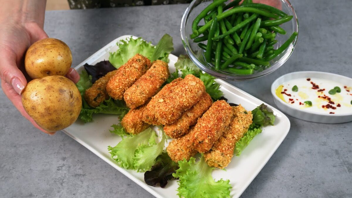 3 zemiaky a 1/2 šálky fazuľky! Nový spôsob prípravy zemiakov!