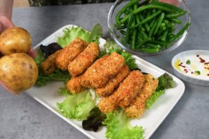 3 zemiaky a 1/2 šálky fazuľky! Nový spôsob prípravy zemiakov!