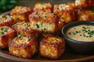 Vyrobte si svoje chrumkavé vegánske tofu nugetky