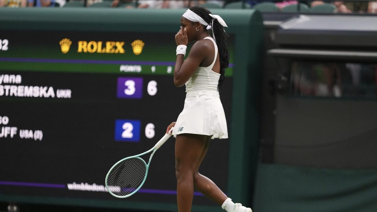 Gauffová vyradená na Wimbledone v úvodnom kole