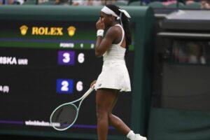 Gauffová vyradená na Wimbledone v úvodnom kole