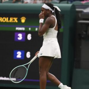 Gauffová vyradená na Wimbledone v úvodnom kole