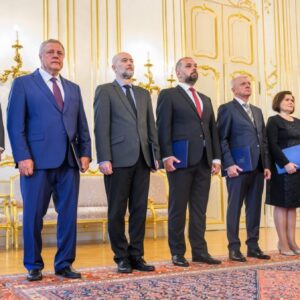 Prezident Pellegrini odovzdal poverovacie listiny veľvyslancom