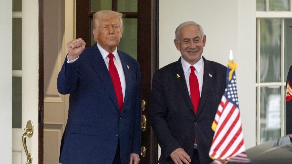 Trump a Netanjahu v pondělok v Bielom dome