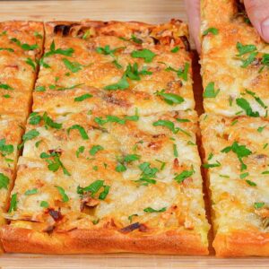 Lepšie ako pizza! Len nastrúhaj zemiaky na rýchlu večeru!