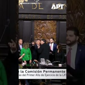 Bitka v Mexickom Senáte počas debaty o armáde!