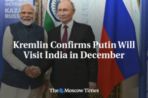 Kremeľ potvrdil, že Putin v decembri navštívi Indiu