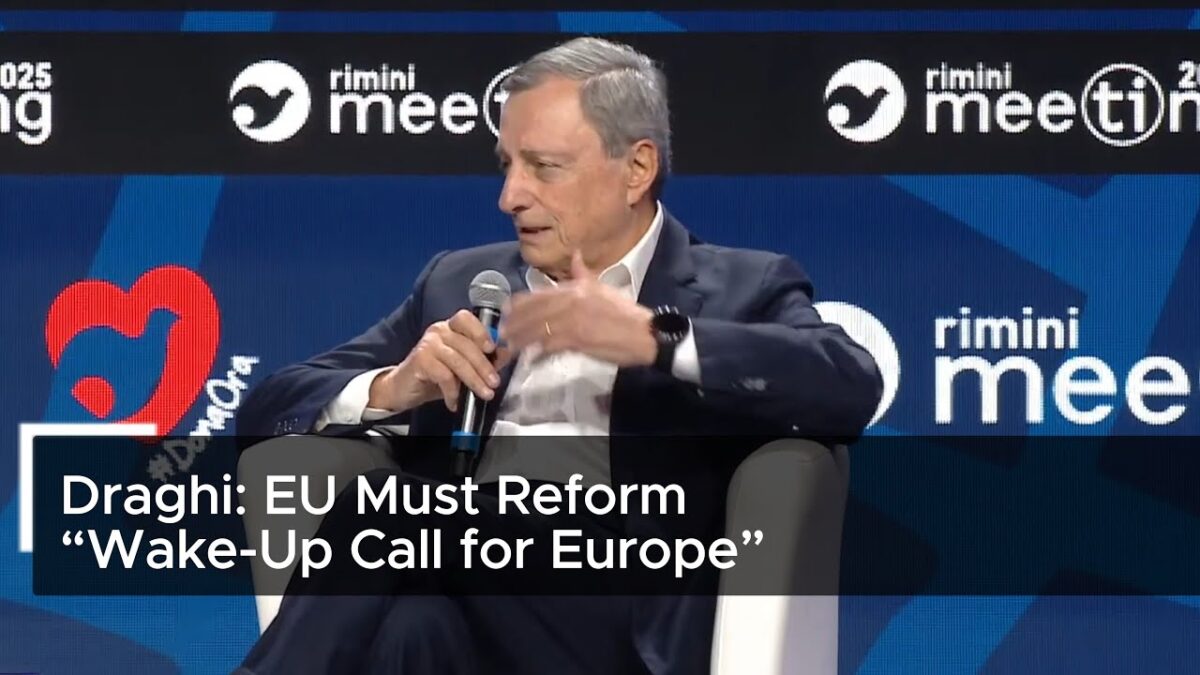 Mario Draghi: „Ilúzie Európy sa rozplynuli – čas na radikálne prehodnotenie!“